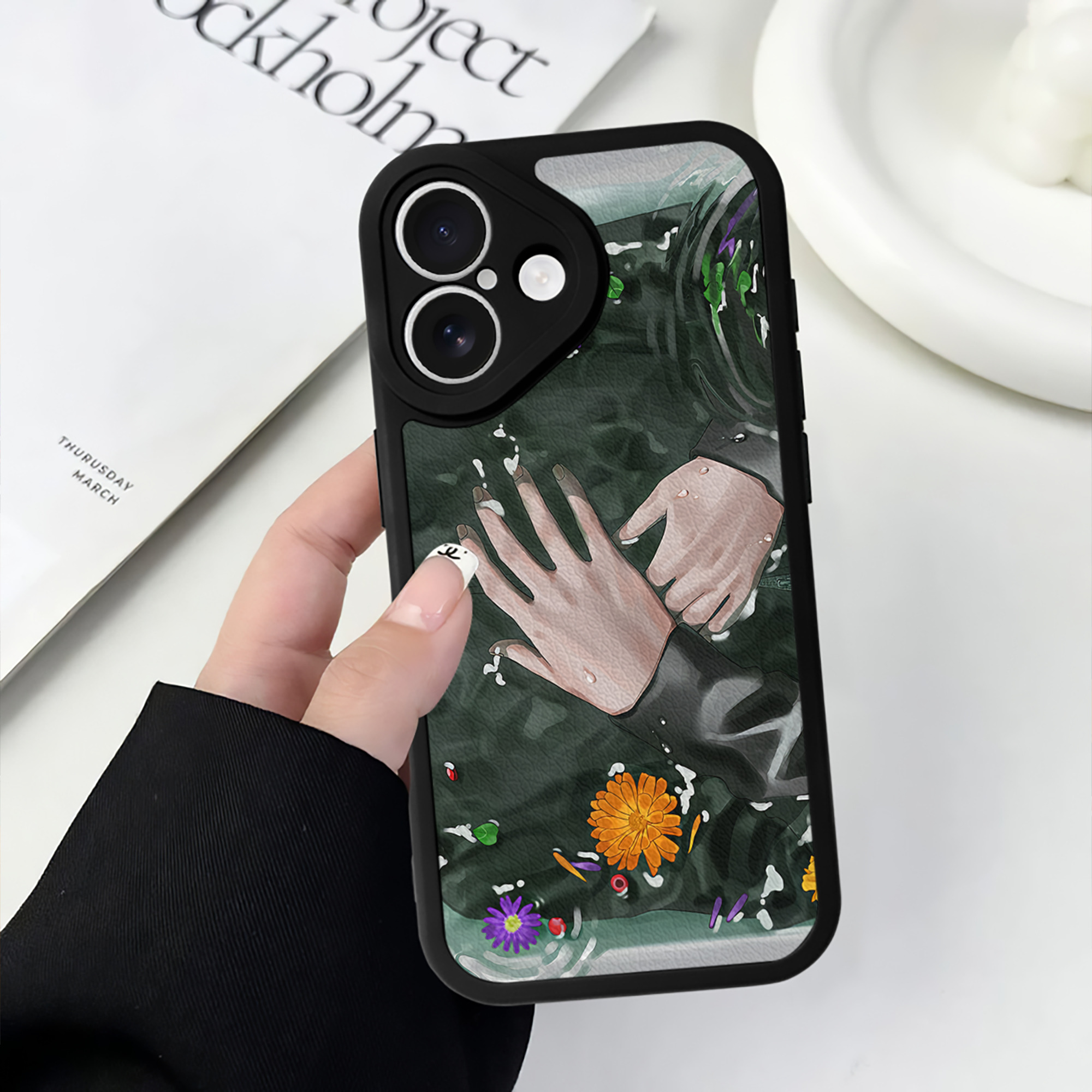 （画像用） SPY×FAMILY间谍家家酒 【iPhone 16シリーズ対応】シリコンスマホケース（レザー調） 材質：シリコン